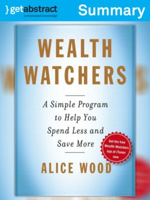 cover image of Wealth Watchers (Summary)